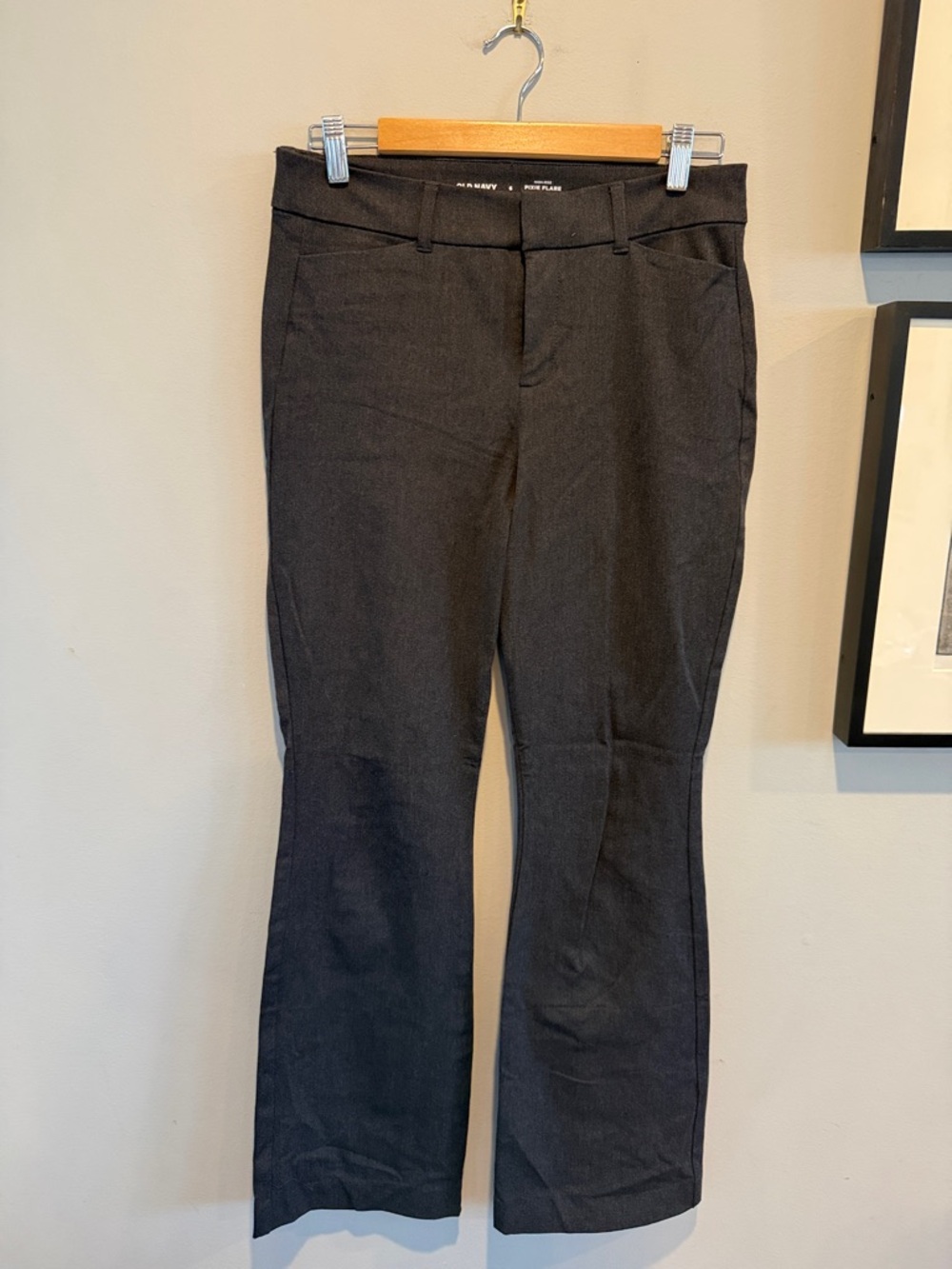 Old Navy High-Rise Pixie Flare Women's Stretch Pants, Secret Smooth pockets